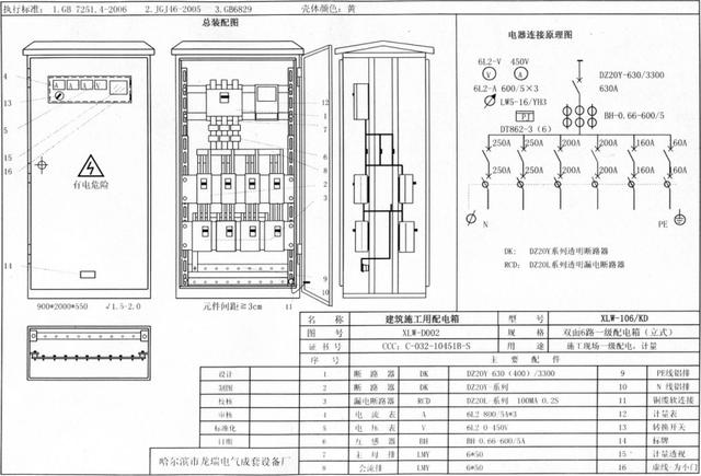 如何配置施工臨時用電配電箱(機柜)？圖片和文本的詳細分析！施工人員必需的