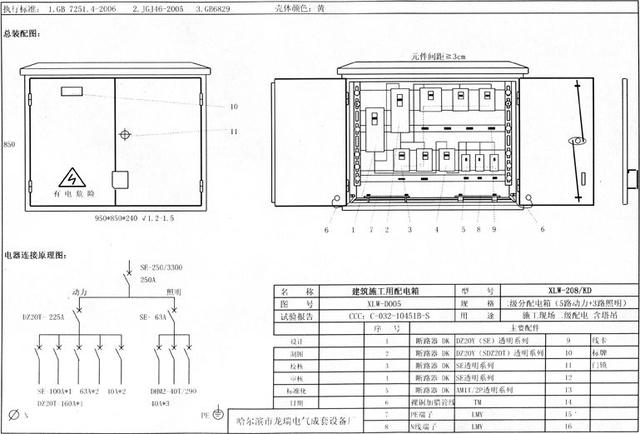 如何配置施工臨時用電配電箱(機柜)？圖片和文本的詳細分析！施工人員必需的